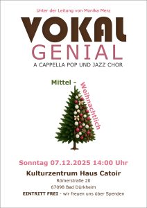 Konzert Plakat Haus Catoir