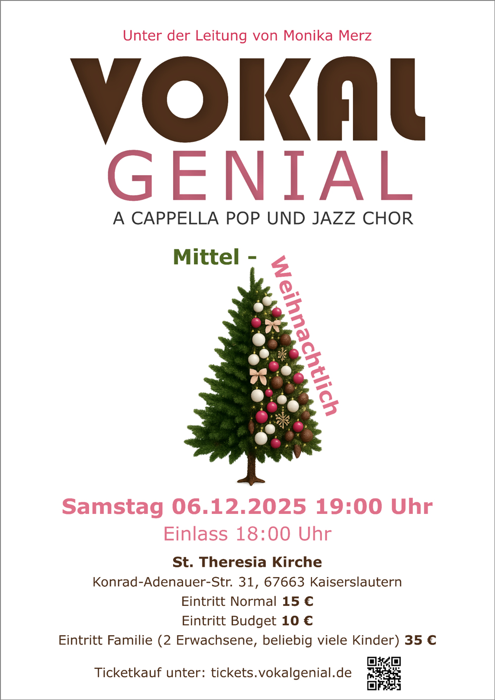 Konzert Plakat Kaiserslautern